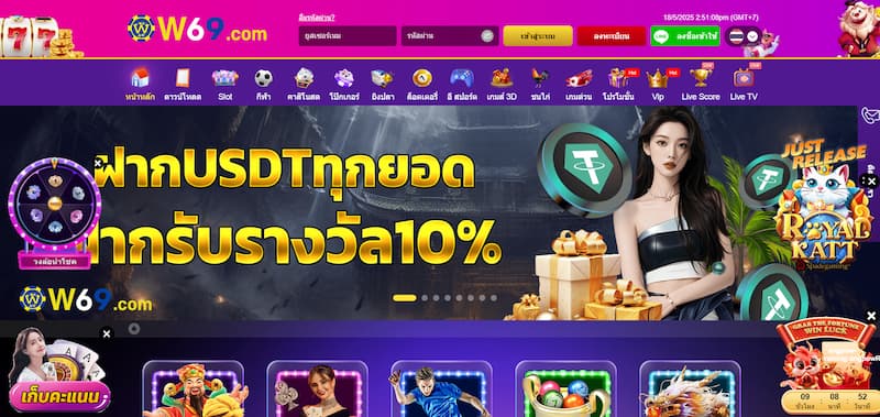 เรียนรู้เกี่ยวกับเว็บไซต์เดิมพัน W69